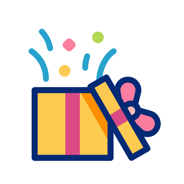 Gift Box Right Icon